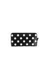 Comme Des Garçons Polka Dot Wallet In Black