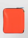 Comme Des Garçons Fluorescent Leather Zip Around Wallet