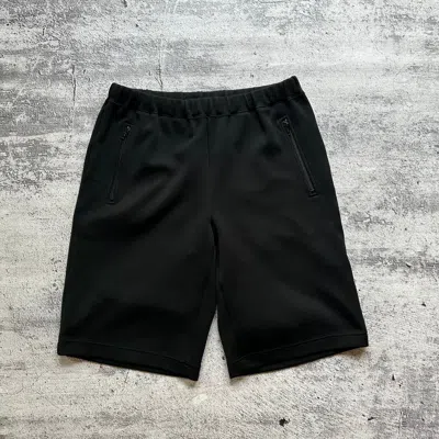 Pre-owned Comme Des Garçons Ss12 Jersey Shorts In Black