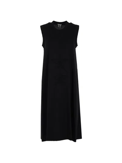 Comme Des Garçons Star Sleeveless Shirt In Black