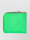 Comme Des Garçons Stitched Leather Wallet Block Design