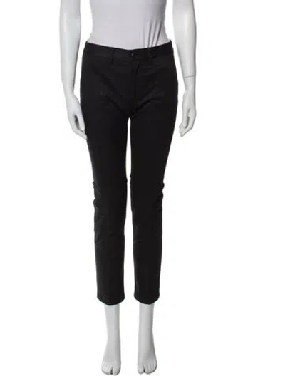 Pre-owned Comme Des Garçons Straight Leg Pants In Black