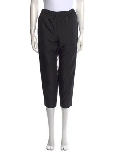Pre-owned Comme Des Garçons Straight Leg Pants In Black