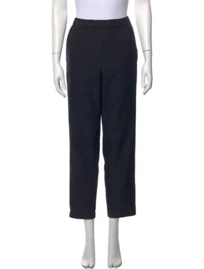 Pre-owned Comme Des Garçons Straight Leg Pants In Black