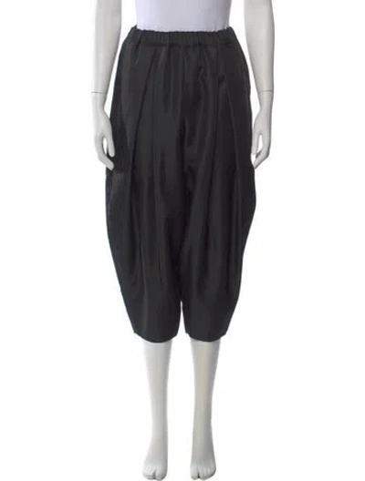 Pre-owned Comme Des Garçons Straight Leg Pants In Black