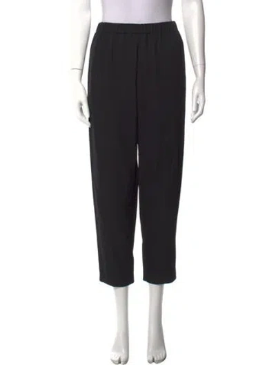 Pre-owned Comme Des Garçons Straight Leg Pants In Black