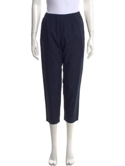 Pre-owned Comme Des Garçons Straight Leg Pants In Blue