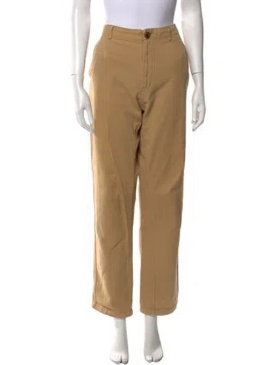 Pre-owned Comme Des Garçons Straight Leg Pants In Neutral