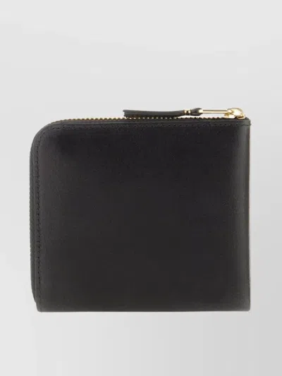 Comme Des Garçons Streamlined Leather Line With Smooth Finish