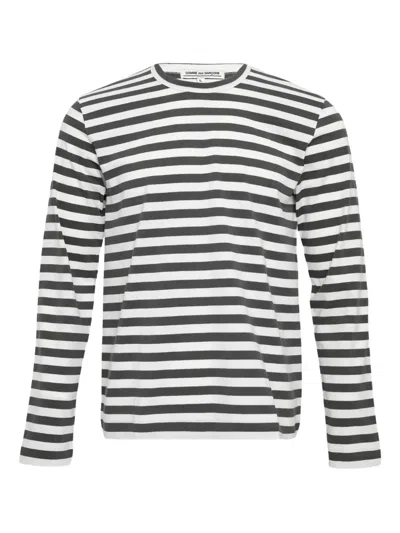 COMME DES GARÇONS STRIPE LONG SLEEVE T-SHIRT