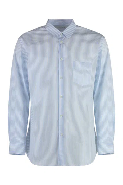 COMME DES GARÇONS COMME DES GARÇONS STRIPED COTTON SHIRT