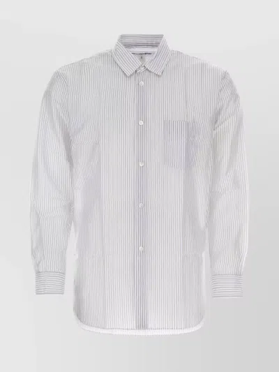 COMME DES GARÇONS STRIPED POCKET SHIRT WITH LONG SLEEVES