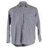 Comme Des Garçons Shirt Striped Chest Pocket In Blue
