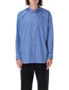 Comme Des Garçons Shirt Comme Des Garcons Men Color Navy In Blu Stripes