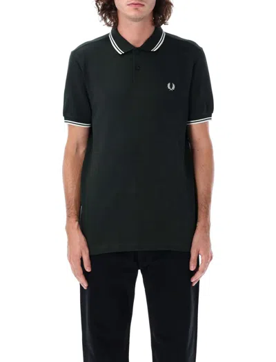 Comme Des Garçons Strong Will Polo Shirt In Green