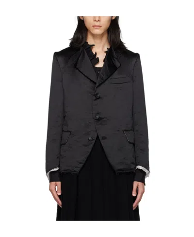 Comme Des Garçons Suit Jacket In Black