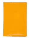 Comme Des Garçons Super Fluo Bifold Cardholder In Light Orange