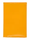 Comme Des Garçons Super Fluo Bifold Cardholder In Orange