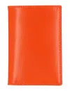 Comme Des Garçons Super Fluo Bifold Cardholder In Orange