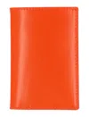 Comme Des Garçons Super Fluo Bifold Cardholder In Orange