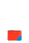 Comme Des Garçons 'super Fluo' Card Holder In Multi