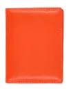 Comme Des Garçons Super Fluo Bifold Cardholder In Blue/orange