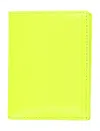 Comme Des Garçons Super Fluo Cardholder In Yellow/light Orange