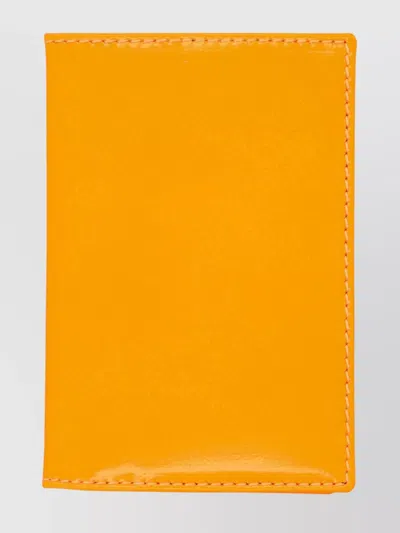 COMME DES GARÇONS SUPER FLUO LEATHER BIFOLD CARDHOLDER