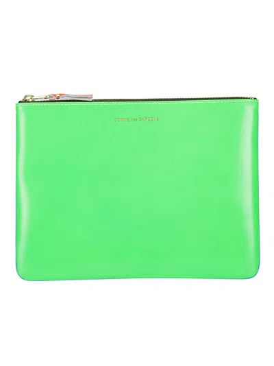 Comme Des Garçons Super Fluo Leather Line In Multi
