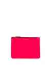 Comme Des Garçons Super Fluo Leather Line Wallet Accessories In Pink
