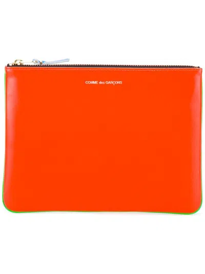 Comme Des Garçons Arecalf - Classic Line Wallets, Card Holders Orange In Green