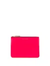 Comme Des Garçons Super Fluo Leather Line Wallet Accessories In Pink