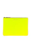 Comme Des Garçons Super Fluo Pouch In Yellow