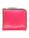 COMME DES GARÇONS COMME DES GARÇONS SUPER FLUO SMALL ZIP COIN WALLET