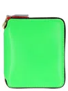 Comme Des Garçons Super Fluo Wallet In Green