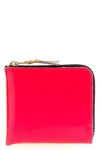 Comme Des Garçons Super Fluo Wallet In Red