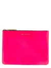 Comme Des Garçons Super Fluo Wallet In Pink