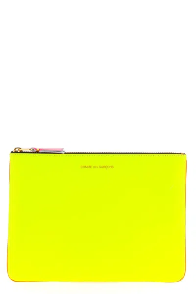 Comme Des Garçons 'super Fluo' Wallet In Multi