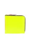 Comme Des Garçons Super Fluo Wallet In Multicolour