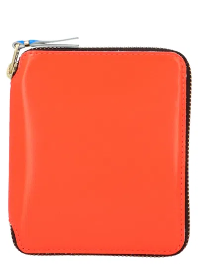 Comme Des Garçons Super Fluo Wallet In Orange
