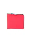 Comme Des Garçons 'super Fluo' Wallet In Orange
