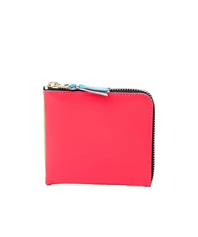 Comme Des Garçons 'super Fluo' Wallet In Orange