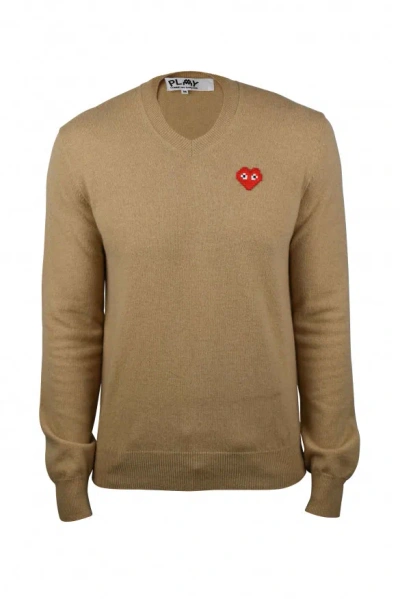 Comme Des Garçons Sweater In Brown