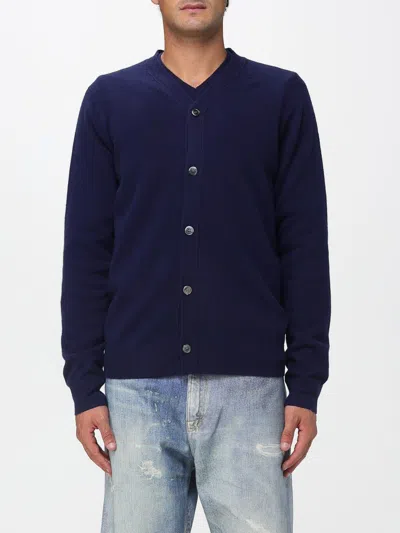 Comme Des Garçons Sweater Comme Des Garcons Men Color Blue