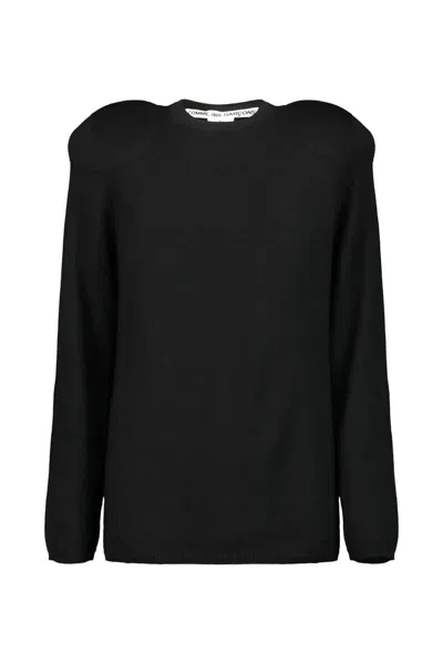 COMME DES GARÇONS COMME DES GARÇONS SWEATER WITH PADDED SHOULDER CLOTHING