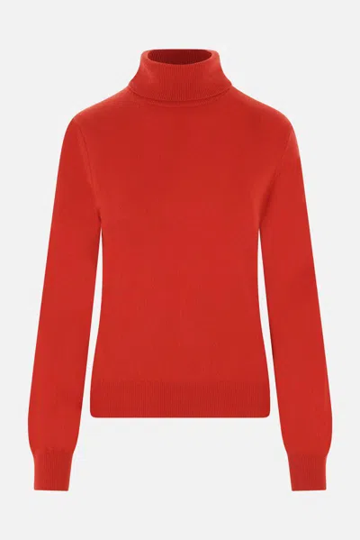 Comme Des Garçons Sweaters In Red