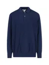 Comme Des Garçons Comme Des Garcons Sweaters In Blue