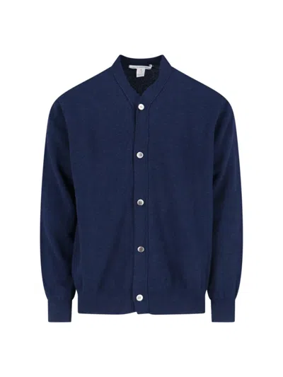 Comme Des Garçons Comme Des Garcons Sweaters In Blue