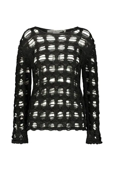 Comme Des Garçons Sweates Clothing In Black