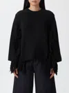 Comme Des Garçons Sweatshirt Comme Des Garcons Woman Color Black In Black